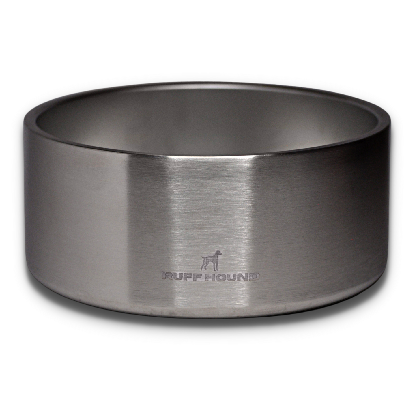 RUFF HOUND - Stainless Steel, Non-Slip Dog Bowl, 64 Ounces